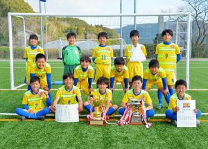 FC東与賀初優勝　AVANCE U-12を２－１　第42回県Uー12サッカー