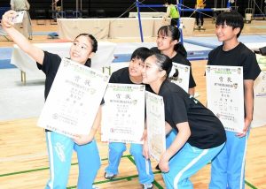 ＜栃木国体＞体操団体で少年女子６位、少年男子は１５位