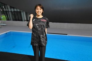 パリ五輪代表内定の荒井祭里選手、佐賀県のチームSSP所属に　女子高飛び込み